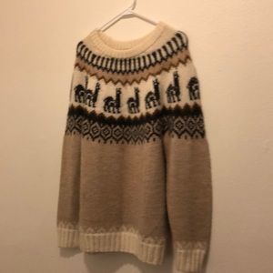 Alpaca sweater